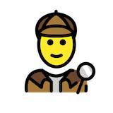 detective Emoji openmoji