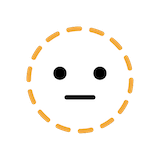 dotted-line-face Emoji openmoji