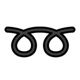 double-curly-loop Emoji openmoji