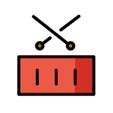 drum Emoji openmoji