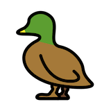 duck Emoji openmoji