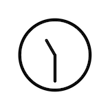 eleven-thirty Emoji openmoji