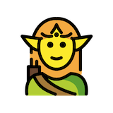 elf Emoji openmoji