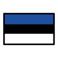 🇪🇪 Флаг Эстонии Эмодзи в Openmoji