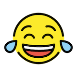 face-with-tears-of-joy Emoji openmoji