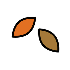 🍂 Fallen Leaf Emoji in Openmoji