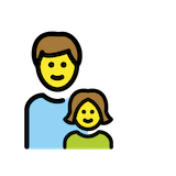 family-man-girl Emoji openmoji