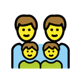 family-man-man-boy-boy Emoji openmoji