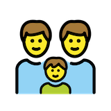 family-man-man-boy Emoji openmoji