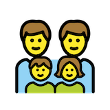 family-man-man-girl-boy Emoji openmoji