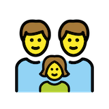 family-man-man-girl Emoji openmoji