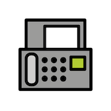 fax-machine Emoji openmoji