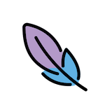 feather Emoji openmoji