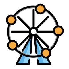 Ferris Wheel Emoji in Openmoji