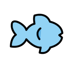 Fish Emoji in Openmoji