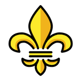 fleur-de-lis Emoji openmoji