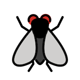 fly Emoji openmoji