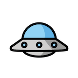 flying-saucer Emoji openmoji