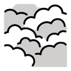 Niebla Emoji Openmoji