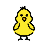 front-facing-baby-chick Emoji openmoji
