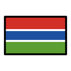 🇬🇲 Flag: Gambia Emoji in Openmoji