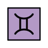 gemini Emoji openmoji