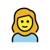 girl Emoji openmoji