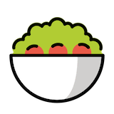 green-salad Emoji openmoji