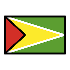 Bendera Guyana on Openmoji