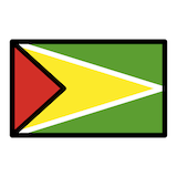 guyana Emoji openmoji