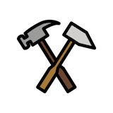 hammer-and-pick Emoji openmoji