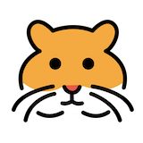 hamster Emoji openmoji