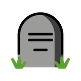 headstone Emoji openmoji