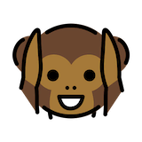 hear-no-evil-monkey Emoji openmoji