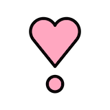 heart-exclamation Emoji openmoji