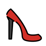 high-heeled-shoe Emoji openmoji