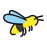 honeybee Emoji openmoji