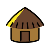 hut Emoji openmoji
