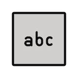 input-latin-letters Emoji openmoji