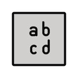 input-latin-lowercase Emoji openmoji