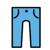 jeans Emoji openmoji