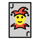 joker Emoji openmoji