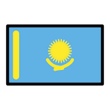 kazakhstan Emoji openmoji
