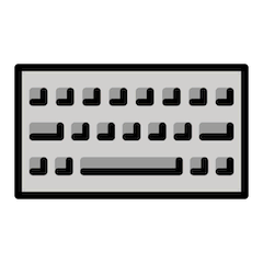 ⌨️ Keyboard Emoji in Openmoji