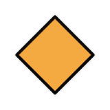 large-orange-diamond Emoji openmoji