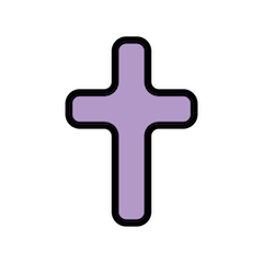 ✝️ Latin Cross Emoji in Openmoji