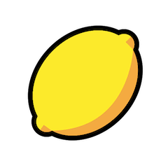 🍋 Limón Emoji en Openmoji
