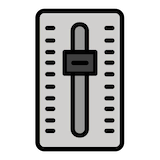 level-slider Emoji openmoji