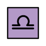 libra Emoji openmoji