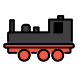 locomotive Emoji openmoji